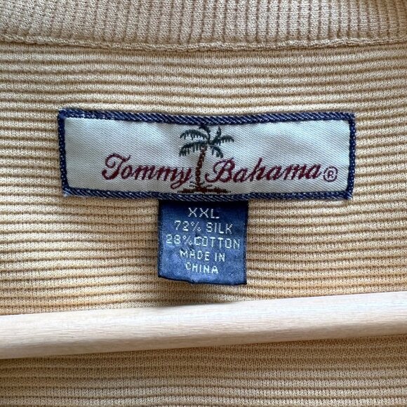 Tommy Bahama Weaved Short Sleeve Silk/Cotton Shirt! - Picture 4 of 16